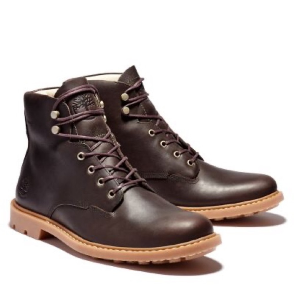 Timberland Belanger EK Leather Work Boots Brown